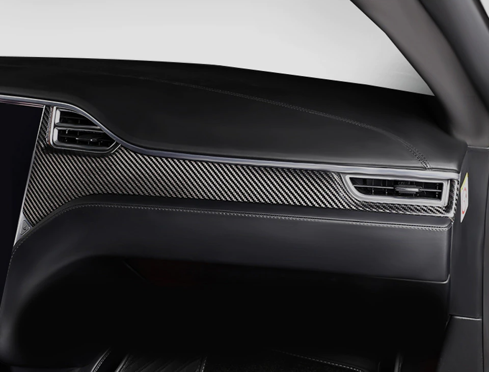 Carbon Fiber Dash Trim - Model S | Model X