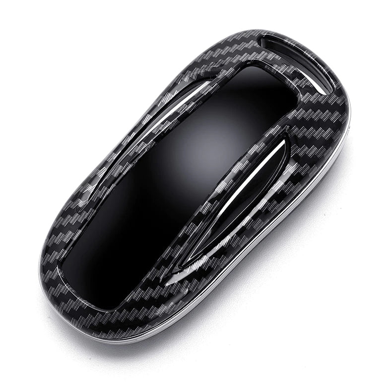 Carbon Fiber Key Fob Cover - Model X